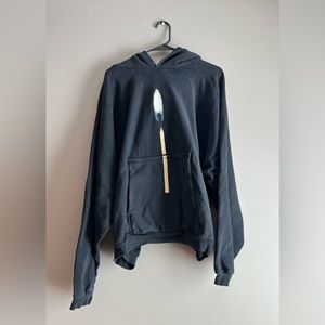 Kanye West DONDA 2 Lit Match Hoodie, engineered by Balenciaga